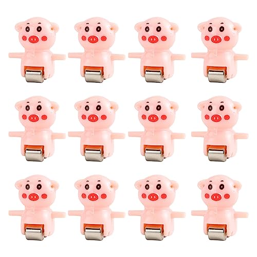 Colcolo Rutsche Treppen Spielzeug Ersatzteil Elektrische Schiene Spiel Schöne Ersatz Achterbahn Spielzeug Zubehör für Kinder Jungen Mädchen Kleinkinder, 12 Stück Schwein Colcolo Rutsche Treppen Spielzeug Ersatzteil Elektrische Schiene Spiel Schöne Ersatz Achterbahn Spielzeug Zubehör für Kinder Jungen Mädchen Kleinkinder, 12 Stück Schwein von Colcolo