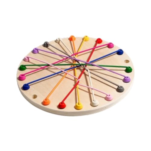 Colcolo Seil Entwirren Spielzeug Seil Twisted Sortieren Frühe Bildung Interaktives Desktop-Brettspiel für Erwachsene Kleinkinder Geburtstagsgeschenk, Runden Colcolo Seil Entwirren Spielzeug Seil Twisted Sortieren Frühe Bildung Interaktives Desktop-Brettspiel für Erwachsene Kleinkinder Geburtstagsgeschenk, Runden von Colcolo