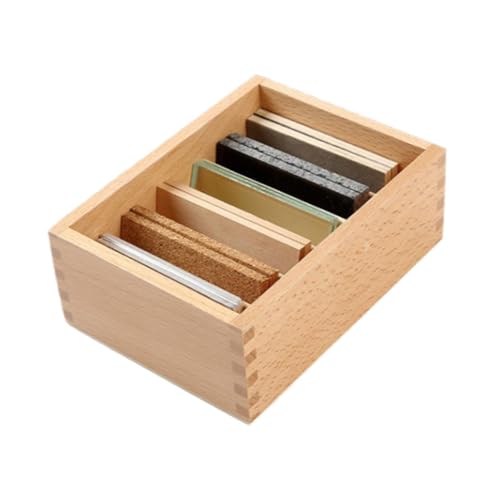 Colcolo Sensorial Education Textur Recognition Development tragbar mit Box Holz thermischem Board Sensorisches Lernen für die Vorschule Colcolo Sensorial Education Textur Recognition Development tragbar mit Box Holz thermischem Board Sensorisches Lernen für die Vorschule von Colcolo