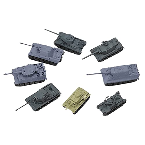 Colcolo Set mit 8 Plastik 1:144 Panzerbausätzen Kampfpanzer Ornamente von Colcolo