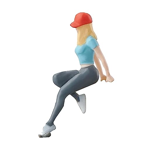Colcolo Simulierte Mädchenfiguren, 1:64, Mädchenfigur, realistische Rollenspielfigur, stehende Miniaturszene, Menschen, bemalte Figuren für DIY-Szenen-Diorama Colcolo Simulierte Mädchenfiguren, 1:64, Mädchenfigur, realistische Rollenspielfigur, stehende Miniaturszene, Menschen, bemalte Figuren für DIY-Szenen-Diorama von Colcolo