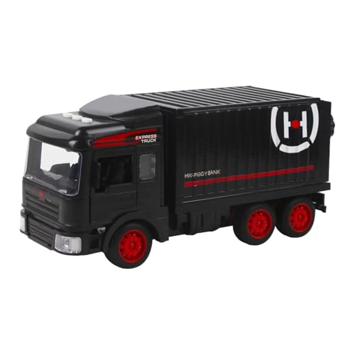 Colcolo Spardose LKW Auto, Wechselbehälter mit Licht und Musik für Kinder, Schwarz Colcolo Spardose LKW Auto, Wechselbehälter mit Licht und Musik für Kinder, Schwarz von Colcolo