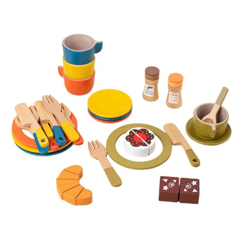 Colcolo Spielgeschirr und -Teller aus, Spielzeug-Geschirrset, Teetassen, Hand-Augen-Koordination, für 3-, 4-, 5- und 6-Jährige, Zubehör, Colcolo Spielgeschirr und -Teller aus, Spielzeug-Geschirrset, Teetassen, Hand-Augen-Koordination, für 3-, 4-, 5- und 6-Jährige, Zubehör, von Colcolo
