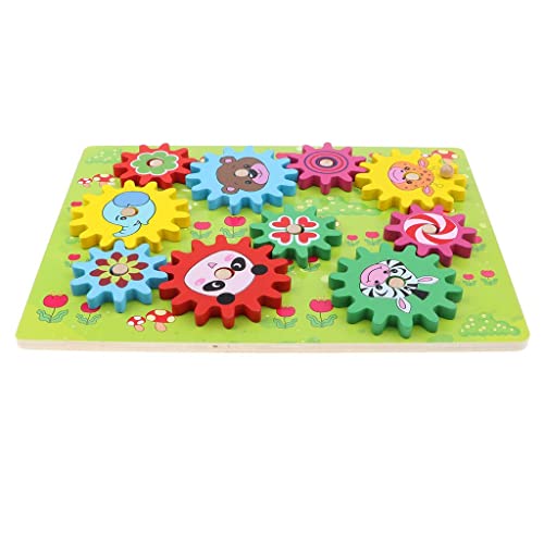 Colcolo Spielzeugpuzzle Getriebe Frühe Pädagogische Lustige Kinderholz, Waldtier Colcolo Spielzeugpuzzle Getriebe Frühe Pädagogische Lustige Kinderholz, Waldtier von Colcolo