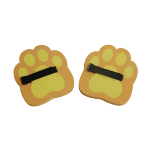 Colcolo Sprungpedale, Pfotensprungschuhe, 1 Paar, Sensorisches Trainingszubehör, Koordinationskraftgerät für Kleinkinder im Outdoor-Sport, Orange von Colcolo
