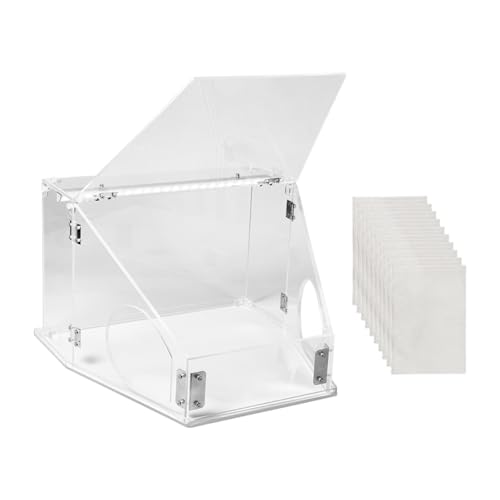 Colcolo Staubkasten Mahlen Staubdicht, leicht, tragbar, Staubkoffer, Polierbox für Gravurscheibenpolieren Colcolo Staubkasten Mahlen Staubdicht, leicht, tragbar, Staubkoffer, Polierbox für Gravurscheibenpolieren von Colcolo