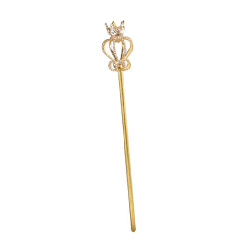 Colcolo Strasssteine ​​ Prinzessin Festzug Kostüm Requisiten für Maskerade Party Geburtstag, Gold von Colcolo