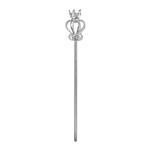Colcolo Strasssteine Prinzessin Festzug Kostüm Requisiten für Maskerade Party Geburtstag, Silber Colcolo Strasssteine Prinzessin Festzug Kostüm Requisiten für Maskerade Party Geburtstag, Silber von Colcolo
