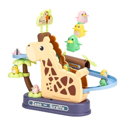 Colcolo Tiere Klettern Treppenspielzeug, Kletter-Rutschspiel für Kinder im Alter von 3 4 5 6 Jahren, Geburtstagsgeschenk, 3 Stück Tiere von Colcolo