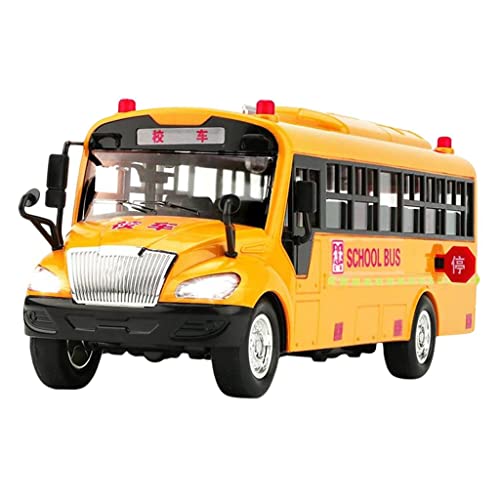 Colcolo Trägheitstechnik-Auto, Schulbus-Spielzeug, interaktives Spielzeug, Vorschule, Bildung, Spielfahrzeuge, Spielzeug, Reibungsauto, Spielzeug für Kinder, XL von Colcolo