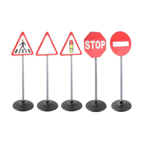 Colcolo Verkehrszeichen, frühpädagogisches kognitives Spielzeug, robuste, leicht zu montierende Verkehrszeichen, Spielgeräte für den Außenbereich für Colcolo Verkehrszeichen, frühpädagogisches kognitives Spielzeug, robuste, leicht zu montierende Verkehrszeichen, Spielgeräte für den Außenbereich für von Colcolo
