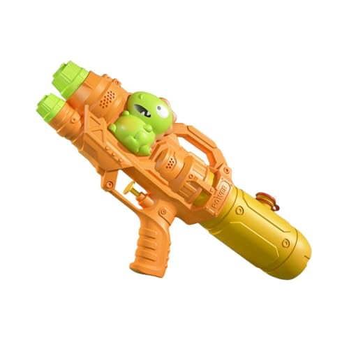 Colcolo Water Soaker, Spielzeugzubehör, Doppelloch, für mit Einer Reichweite von 5–8 m, leicht, tragbar, für Partys, Sommerpools und Strände, Oranger Dinosaurier Colcolo Water Soaker, Spielzeugzubehör, Doppelloch, für mit Einer Reichweite von 5–8 m, leicht, tragbar, für Partys, Sommerpools und Strände, Oranger Dinosaurier von Colcolo