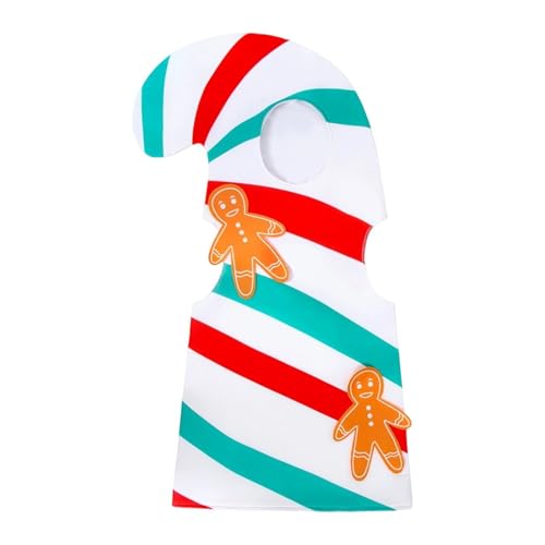 Colcolo Weihnachtskostüm Zuckerstange, süßes Outfit, Requisiten für, Bühnenshows, Jungen und Mädchen, L Colcolo Weihnachtskostüm Zuckerstange, süßes Outfit, Requisiten für, Bühnenshows, Jungen und Mädchen, L von Colcolo
