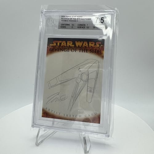 2005 Topps Star Wars Revenge of the Sith Sketches – Thomas Hodges H – Klasse 7,5 2005 Topps Star Wars Revenge of the Sith Sketches – Thomas Hodges H – Klasse 7,5 von Collect-a-Bubbles
