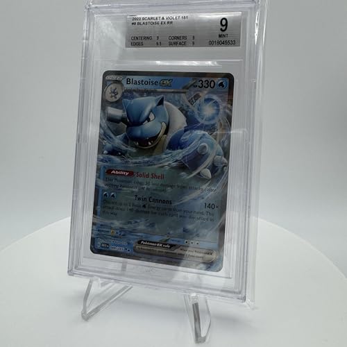 2023 Scarlet and Violet 151 - Blastoise ex RR - Beckett Grade 9 2023 Scarlet and Violet 151 - Blastoise ex RR - Beckett Grade 9 von Collect-a-Bubbles