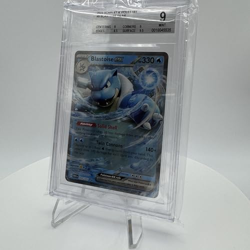 2023 Scarlet and Violet 151 - Blastoise ex RR - Grade 9 von Collect-a-Bubbles