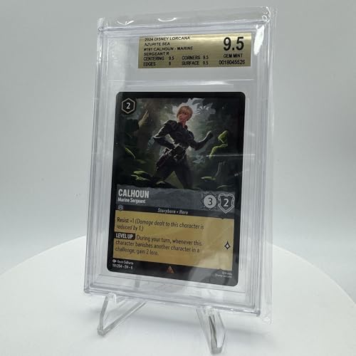 2024 Disney Lorcana Azurite Sea - Calhoun - Marine Sergeant R - Grade 9,5 2024 Disney Lorcana Azurite Sea - Calhoun - Marine Sergeant R - Grade 9,5 von Collect-a-Bubbles