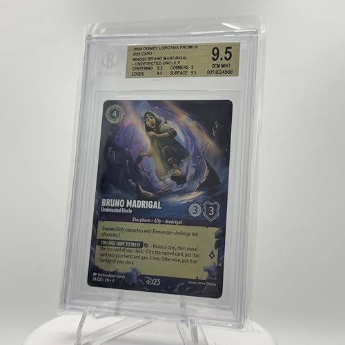 2024 Lorcana D23 Expo Promos | Bruno Mardrigal - Undetected Uncle P - Grade 9.5 2024 Lorcana D23 Expo Promos | Bruno Mardrigal - Undetected Uncle P - Grade 9.5 von Collect-a-Bubbles