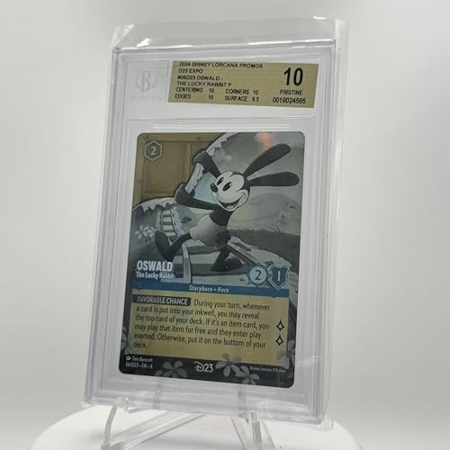 2024 Lorcana D23 Expo Promos | Oswald - The Lucky Rabbit P - Grade 10 2024 Lorcana D23 Expo Promos | Oswald - The Lucky Rabbit P - Grade 10 von Collect-a-Bubbles