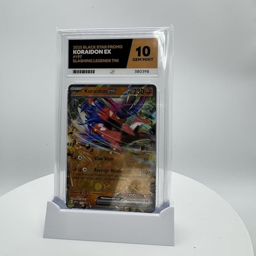 2025 - Koraidon ex - Black Star Promo - 197 - Slashing Legends Tin - Grade 10 2025 - Koraidon ex - Black Star Promo - 197 - Slashing Legends Tin - Grade 10 von Collect-a-Bubbles