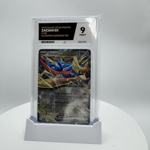 2025 - Zacian ex - Black Star Promo - 198 - Slashing Legends Tin - Grade 9 2025 - Zacian ex - Black Star Promo - 198 - Slashing Legends Tin - Grade 9 von Collect-a-Bubbles