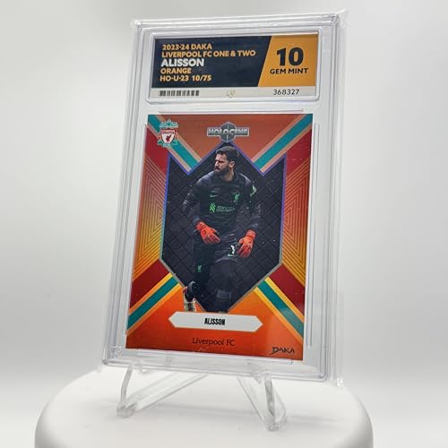 Alisson - 2023-24 DAKA LIVERPOOL FC - HO-U-23 - Orange /75 - Grade 10 Alisson - 2023-24 DAKA LIVERPOOL FC - HO-U-23 - Orange /75 - Grade 10 von Collect-a-Bubbles