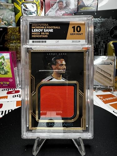 Collect-a-Bubbles Futera Incredible Football 2025, 2025, Leroy Sane, MSG21/08, Memostars, Ace Grade 10, Zertifikatsnummer 355329 Collect-a-Bubbles Futera Incredible Football 2025, 2025, Leroy Sane, MSG21/08, Memostars, Ace Grade 10, Zertifikatsnummer 355329 von Collect-a-Bubbles