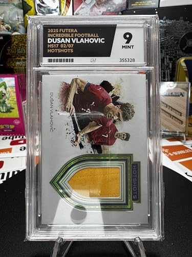 Collect-a-Bubbles Futera Incredible Football 2025, Dusan Vlahovic, HS17, 07, Ace Grade 9, Zertifikatsnummer 355328 Collect-a-Bubbles Futera Incredible Football 2025, Dusan Vlahovic, HS17, 07, Ace Grade 9, Zertifikatsnummer 355328 von Collect-a-Bubbles