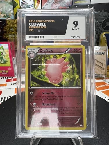 Collect-a-Bubbles Pokemon 2016 – Clefable – Generationen – 51/83 – Umkehrfolie | Ace Grade 9 | Zertifikatnummer 355333 Collect-a-Bubbles Pokemon 2016 – Clefable – Generationen – 51/83 – Umkehrfolie | Ace Grade 9 | Zertifikatnummer 355333 von Collect-a-Bubbles