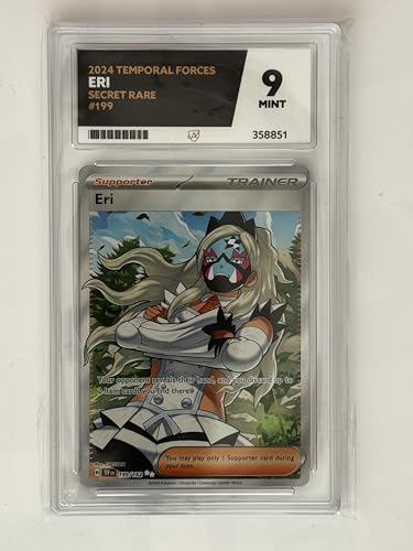 Collect-a-Bubbles Pokemon 2024 - Eri - Temporal Forces - 199/162 - Secret Rare | Ace Grade 9 | Zertifikatnummer 358851 Collect-a-Bubbles Pokemon 2024 - Eri - Temporal Forces - 199/162 - Secret Rare | Ace Grade 9 | Zertifikatnummer 358851 von Collect-a-Bubbles