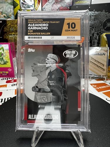 Collect-a-Bubbles Topps Manchester United Team-Set 2024–25, Alejandro Garnacho, 48, Bonafide Baller, Ace Grade 10, Zertifikatsnummer 355325 Collect-a-Bubbles Topps Manchester United Team-Set 2024–25, Alejandro Garnacho, 48, Bonafide Baller, Ace Grade 10, Zertifikatsnummer 355325 von Collect-a-Bubbles