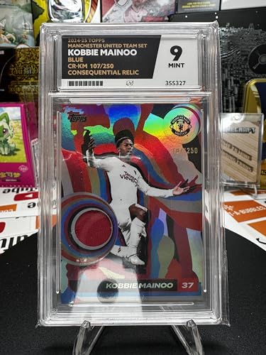 Collect-a-Bubbles Topps Manchester United Team-Set 2024–25, Kobbie Mainoo, CR-KM, Blau /250, Folgerelikt, Ace Note 9, Zertifikatsnummer 355327 Collect-a-Bubbles Topps Manchester United Team-Set 2024–25, Kobbie Mainoo, CR-KM, Blau /250, Folgerelikt, Ace Note 9, Zertifikatsnummer 355327 von Collect-a-Bubbles