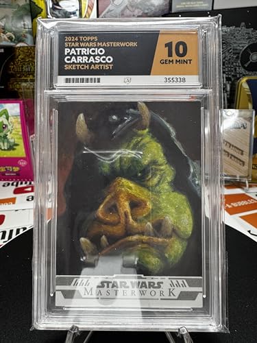 Collect-a-Bubbles Topps Star Wars Masterwork 2024, Patricio Carrasco, Skizzenkünstler, Ace Grade 10, Zertifikatsnummer 355338 Collect-a-Bubbles Topps Star Wars Masterwork 2024, Patricio Carrasco, Skizzenkünstler, Ace Grade 10, Zertifikatsnummer 355338 von Collect-a-Bubbles