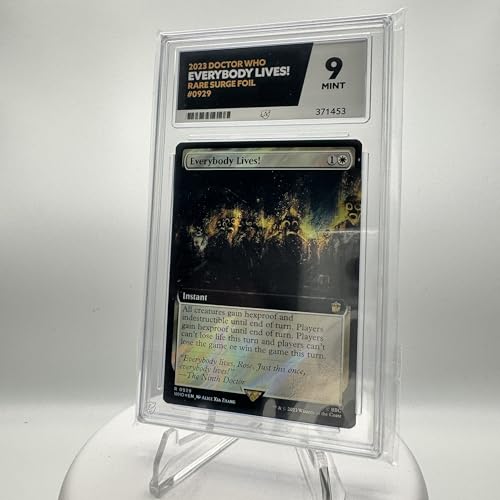 Everybody Lives! - MTG Doctor Who - 0929 - Rare Surge Foil - Grade 9 Everybody Lives! - MTG Doctor Who - 0929 - Rare Surge Foil - Grade 9 von Collect-a-Bubbles