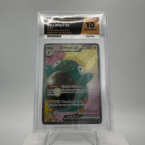 Iono's Bellibolt ex - Black Star Promo - 194 - Grade 10 von Collect-a-Bubbles