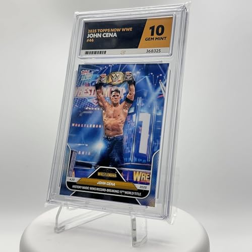 John Cena - Topps Now WWE 2025 - 46 - Grade 10 von Collect-a-Bubbles