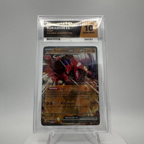 Koraidon ex - Black Star Promo - 029 - Paldea Legends Tin - Grade 10 von Collect-a-Bubbles