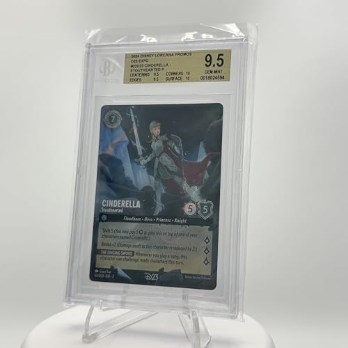 Lorcana D23 Expo Promos 2024, Aschenputtel, Stouthearted P, Klasse 9,5 Lorcana D23 Expo Promos 2024, Aschenputtel, Stouthearted P, Klasse 9,5 von Collect-a-Bubbles