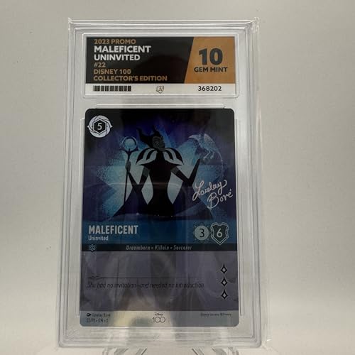 Lorcana - Maleficent Uninvited - Promo - 22/P1 - Grade 10 von Collect-a-Bubbles