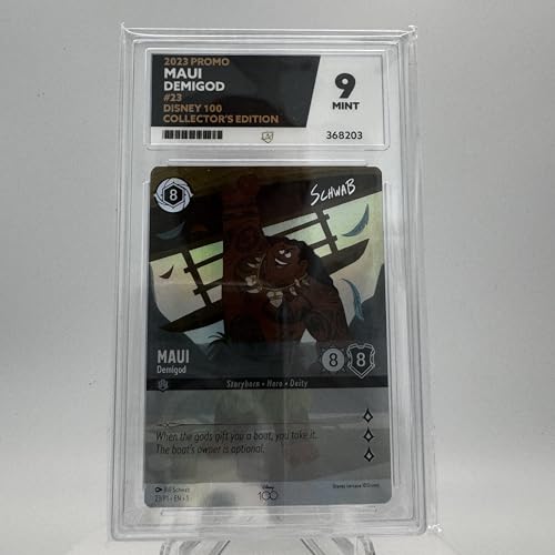 Lorcana - Maui Halbgott - Promo - 23/P1 - Klasse 9 von Collect-a-Bubbles
