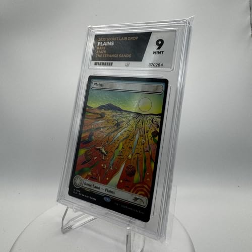 MTG - Plains - 1478 - Rare - The Strange Sands - Grade 9 von Collect-a-Bubbles