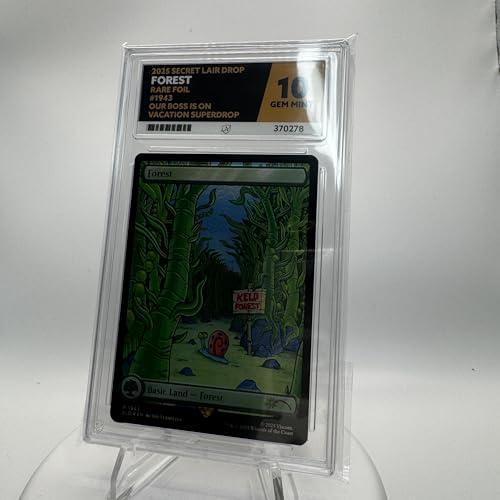 MTG – Wald – 1943 – seltene Folie – Unser Boss ist im Urlaub Superdrop – Klasse 10 MTG – Wald – 1943 – seltene Folie – Unser Boss ist im Urlaub Superdrop – Klasse 10 von Collect-a-Bubbles