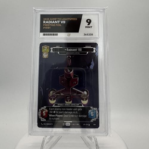 Radiant VII - 1081 - Prestige Folie - Grade 9 von Collect-a-Bubbles