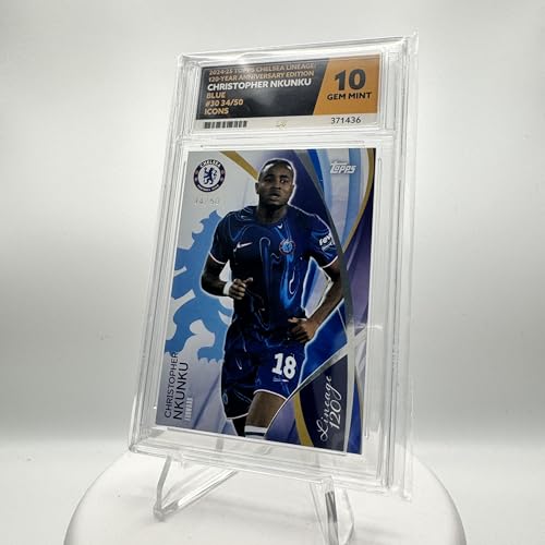 Topps Chelsea Lineage Christopher Nkunku - 30 - Blau /50 - Icons - Grade 10 Topps Chelsea Lineage Christopher Nkunku - 30 - Blau /50 - Icons - Grade 10 von Collect-a-Bubbles