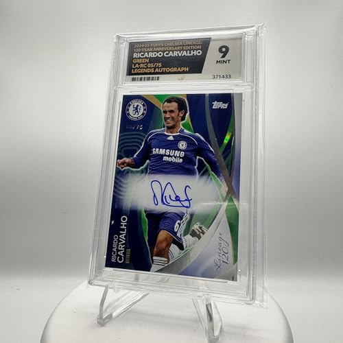 Topps Chelsea Lineage Ricardo Carvalho LA-RC Grün /75 Legends Autogramm Topps Chelsea Lineage Ricardo Carvalho LA-RC Grün /75 Legends Autogramm von Collect-a-Bubbles