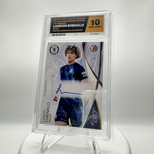 Topps Chelsea Lineage: Landon Emenalo – CB-LE – 1. Bowman – Prospects Autogramm Topps Chelsea Lineage: Landon Emenalo – CB-LE – 1. Bowman – Prospects Autogramm von Collect-a-Bubbles
