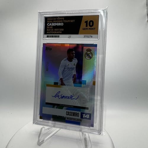 Topps Real Madrid – Casemiro – BA-CS – Blau/250 – Autogramm – Klasse 10 von Collect-a-Bubbles