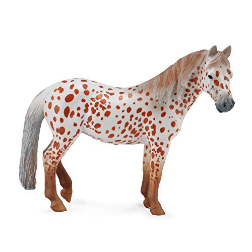 CollectA 88750 - British Spotted Pony Stute kastanienbraun-leopardfarben von Collecta