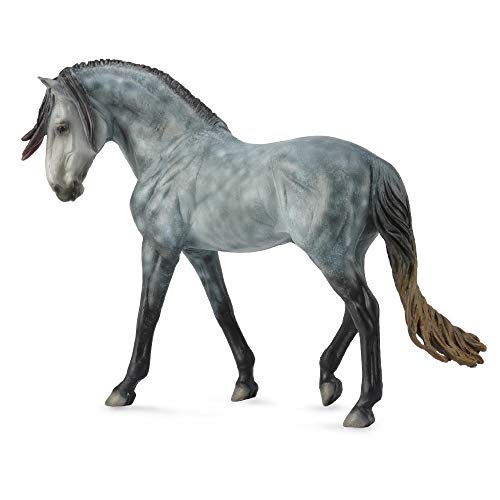 CollectA Andalusian Stallion Dark Dapple, Grey (1:12 Scale) by Collecta von Collecta