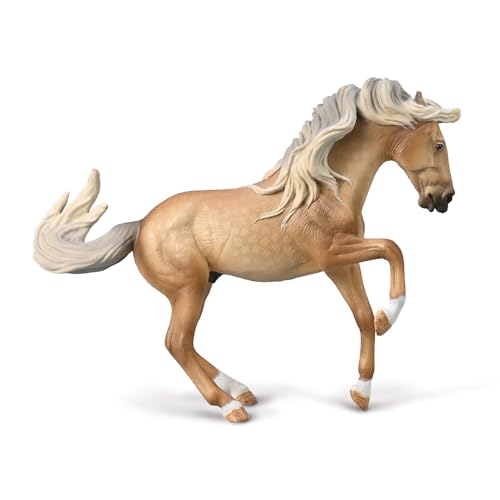 CollectA Lusitano Stallion (Sooty Palomino) – Realistisches handgefertigtes Spielzeug, Tierfiguren und -modelle, Geschenke für Kleinkinder und Kinder, ab 3 Jahren von Collecta